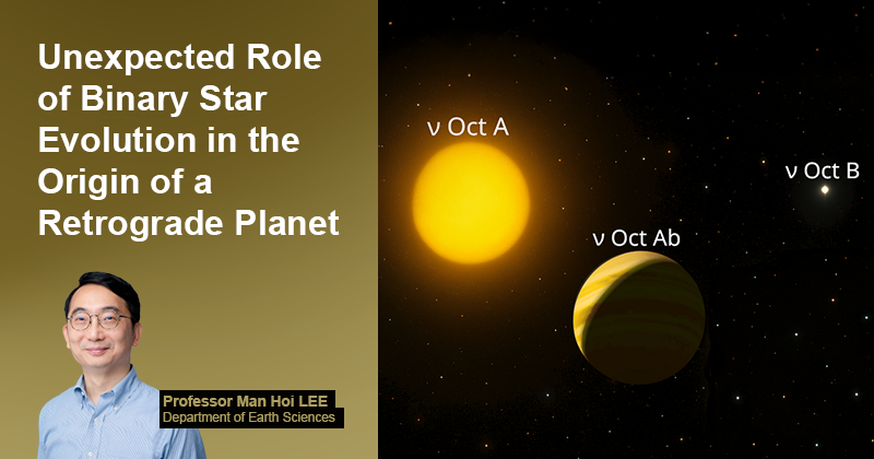Unexpected Role of Binary Star Evolution in the Origin of a Retrograde Planet